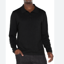 LIVERPOOL Men's Polo - Sweater Knit Long Sleeve