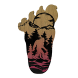 BARRY OWEN INC PLAQUE - BIGFOOT FOOT