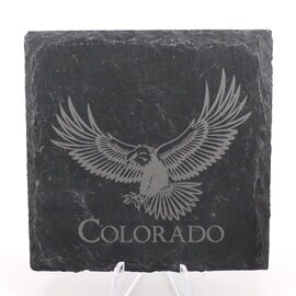 WESTERN WOODS Coaster - Eagle Slate Colorado