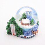 SAVE ON GOODS SNOWGLOBE-Thermometer/Cabin Colorado