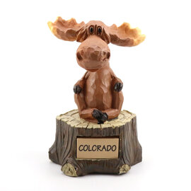 Lipman Gifts Figurine - Moose Bobble Colorado Lipman Gifts Figurine - Moose Bobble Colorado