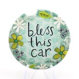 SHANNON ROADS Car Coaster - Bless This Car SHANNON ROADS Car Coaster - Bless This Car