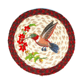 Capitol Importing Co Swatch - Hummer/Flowers 10" Round