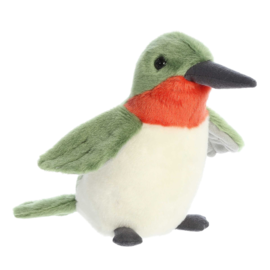 RUBY THROATED HUMMER 8"