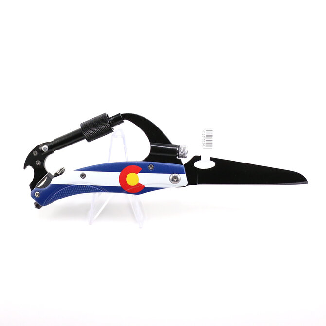 Monterey CARABINER-Multi Tool Colorado Flag