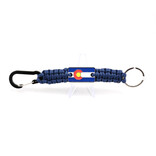 Monterey KEYCHAIN-PARACORD BLUE CO FLAG