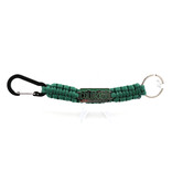 Monterey KEYCHAIN-PARACORD GREEN LICENSE PLATE CO