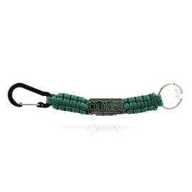 Monterey KEYCHAIN-PARACORD GREEN LICENSE PLATE CO