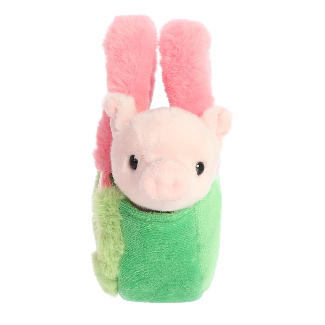 WATERMELON-PIGLET IN A PURSE 8"