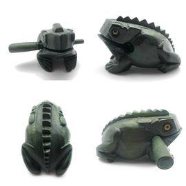 A LOST ART FROG-GREEN 5"