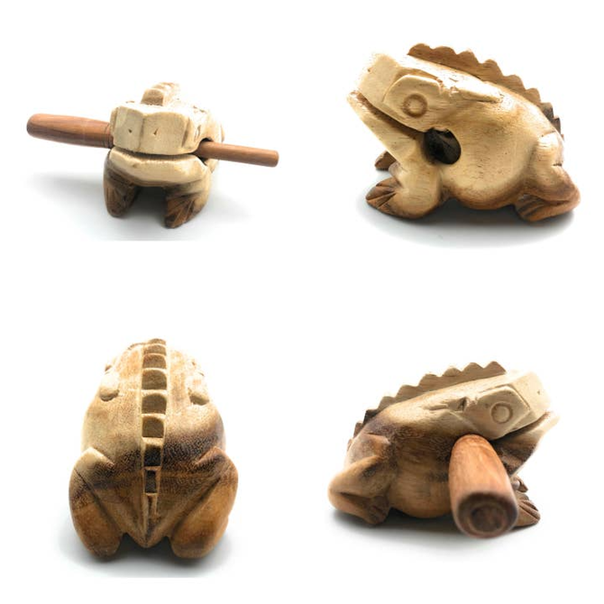 A LOST ART FROG-NATURAL 5"