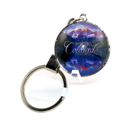 Maroon Bells Dome Keychain
