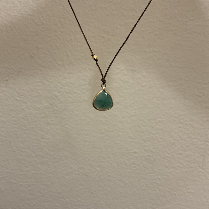 Margaret Solow Jewelry Necklace - 14K/Emerald