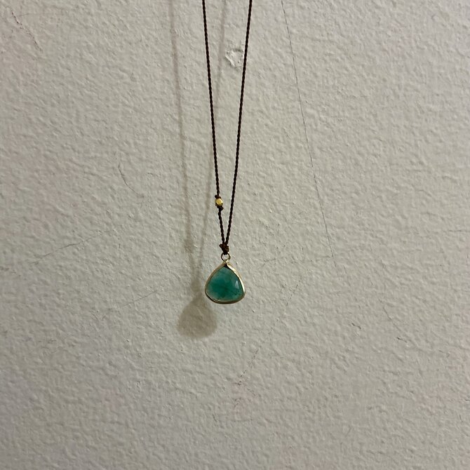 Margaret Solow Jewelry Necklace - 14K/Emerald