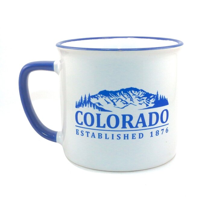Monterey Mug - Blue/White Camper Colorado