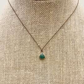 Margaret Solow Jewelry Necklace - 14K/Emerald