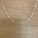 Chan Luu Necklace - Freeform White Pearl Mix