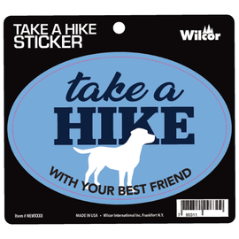 STICKER-TAKE A HIKE DOG