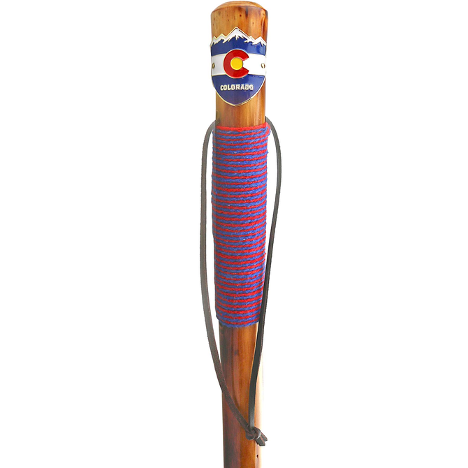WALKING STICK-CARVED CO WRAP 54"