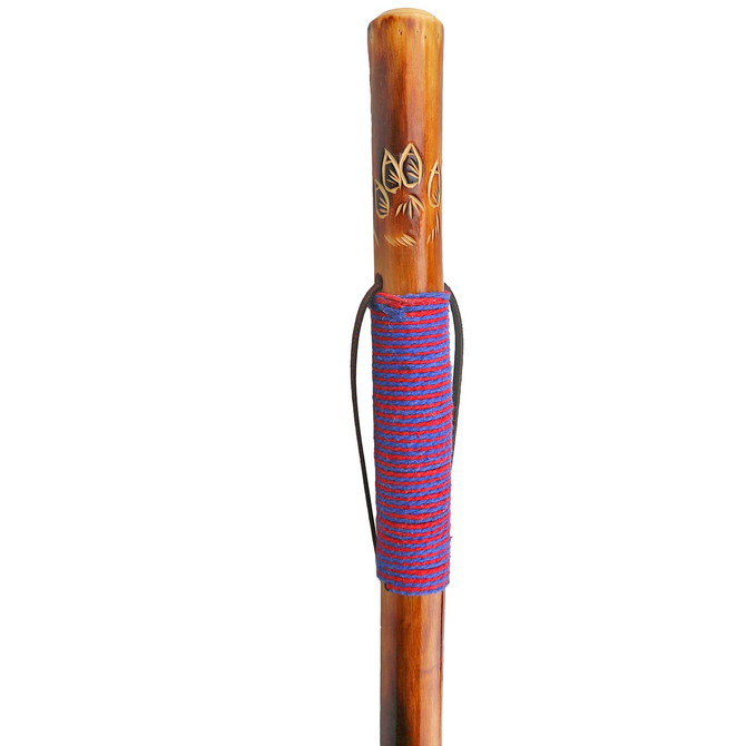 WALKING STICK-CARVED CO WRAP 54"