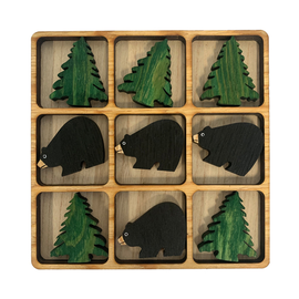 BARRY OWEN INC GAME-TICTACTOE BEAR/TREE