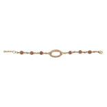 Anju Jewelry Bracelet - Jute Bead Oval