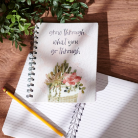 PRIMITIVES BY KATHY NOTEBOOK - Grow Through