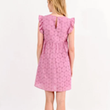MOLLY BRACKEN Woven Mini Dress - Flutter