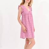 MOLLY BRACKEN Woven Mini Dress - Flutter