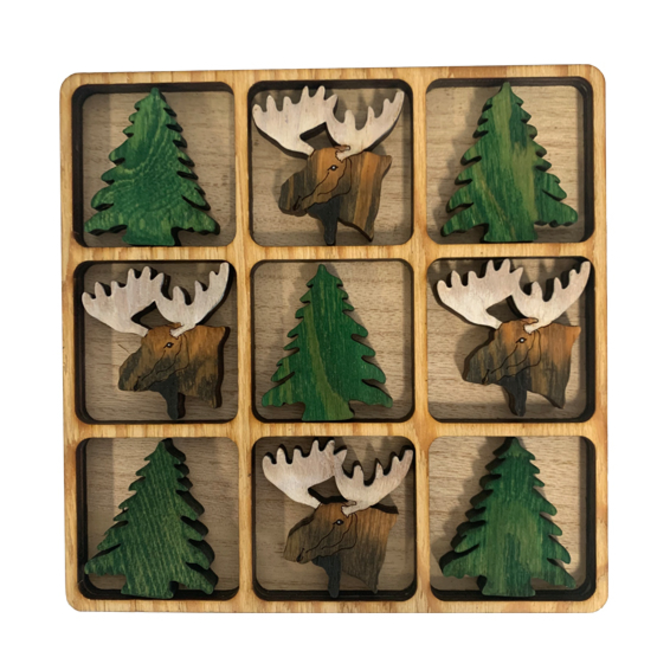 BARRY OWEN INC GAME-Tictactoe Moose/Pine