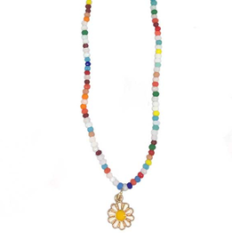 BARRY OWEN JEWELRY Necklace - Daisy w/ Beads