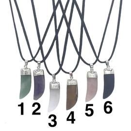 BARRY OWEN JEWELRY Necklace - Stone Horn Assorted