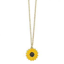 BARRY OWEN JEWELRY Necklace - Sunflower Enamel
