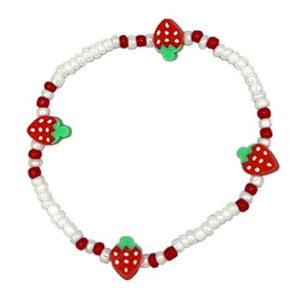 BARRY OWEN JEWELRY Bracelet - Beaded Strawberry