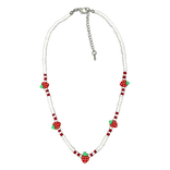 BARRY OWEN JEWELRY Necklace - Beaded Strawberry