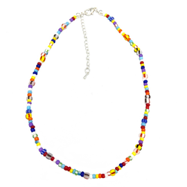 BARRY OWEN JEWELRY Necklace - Multi Color Beaded