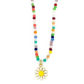 BARRY OWEN JEWELRY Anklet - Daisy Colorful Beads