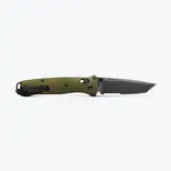 BENCHMADE KNIFE-Bailout Tanto Axis Green Serrated
