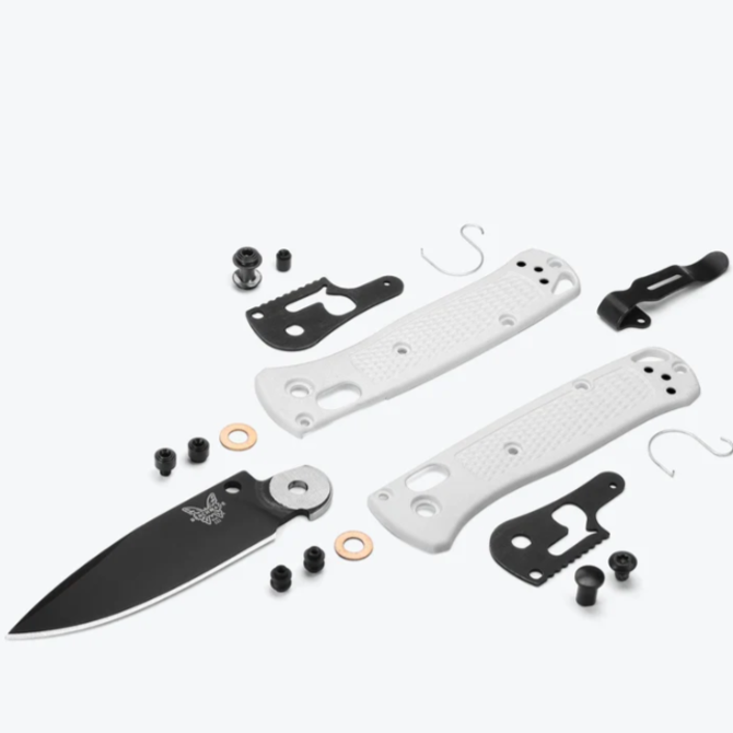 BENCHMADE KNIFE-Mini Bugout White