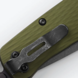 BENCHMADE KNIFE-Bailout Tanto Axis Dark Green