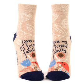 Blue Q SOCKS-Lil' Friend Family