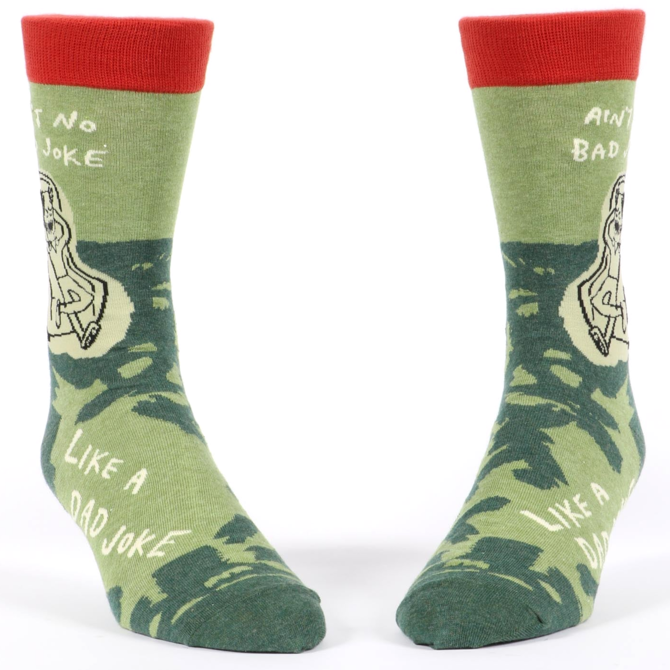 Blue Q SOCKS-Bad Joke