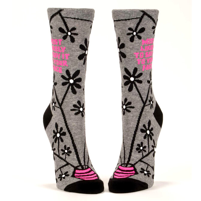 Blue Q SOCKS-Most Likely To