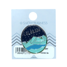 Snow Business Usa Starry Nights Pin