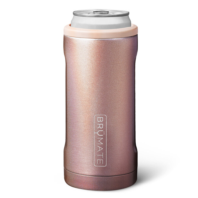 Brumate HOPSULATER SLIM - Glitter Rose Gold 12OZ