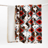 CARSTEN'S INC. Throw Blanket - Wranglers Southwest Cowhide