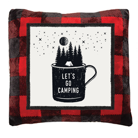 CARSTEN'S INC. Pillow - Let's Go Camping