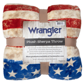 CARSTEN'S INC. Throw - Wranglers Star/Stripes