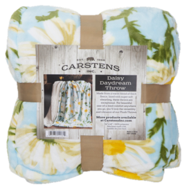 CARSTEN'S INC. Throw Blanket - Daisy Daydream