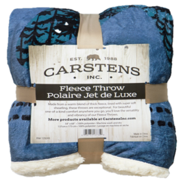 CARSTEN'S INC. Throw Blanket - 3 Bears